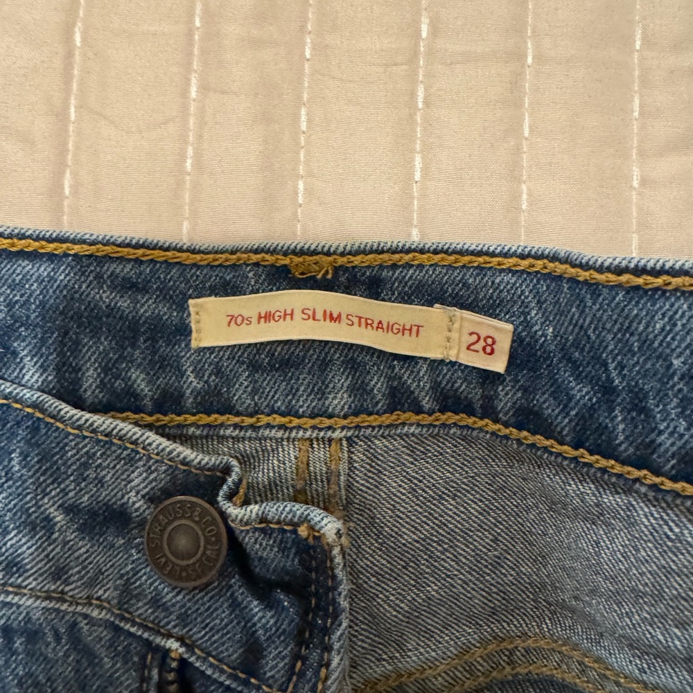 70s High Slim Straight Jeans Levi’s